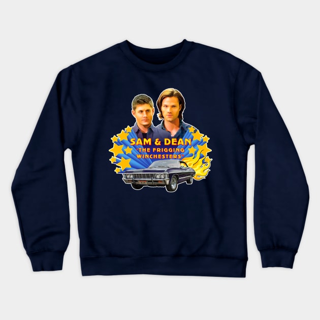 Sam & Dean Vintage Style Crewneck Sweatshirt by ArtsyDenise